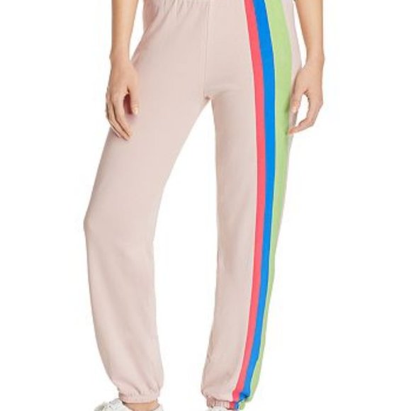 Wildfox Mellow Stripe Easy Sweatpants - Picture 2 of 9